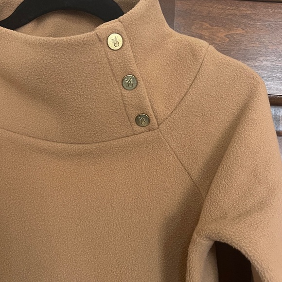 Dudley Stephens Marielle Mock Neck in Camel - Picture 7 of 10